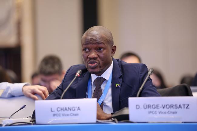 IPCC Vice-Chair Ladislaus Chang’a, Tanzania