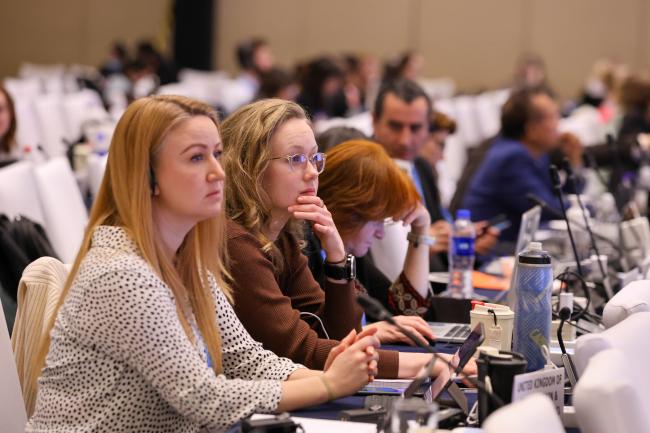 Delegates from the UK 