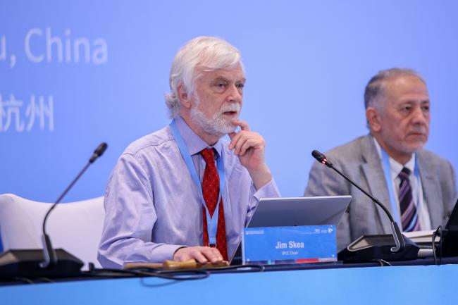 IPCC Chair Jim Skea 