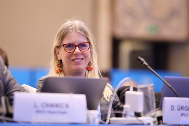 IPCC Vice-Chairs Diana Ürge-Vorsatz 