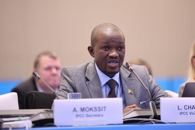 IPCC Vice-Chair Ladislaus Chang’a 