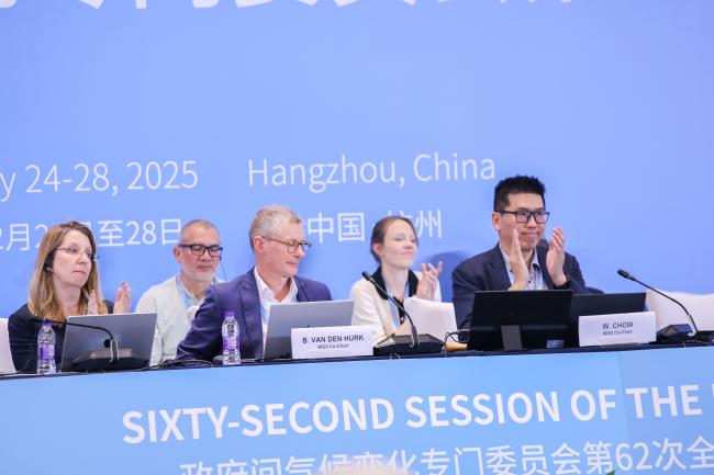 WG II Co-Chairs applaud