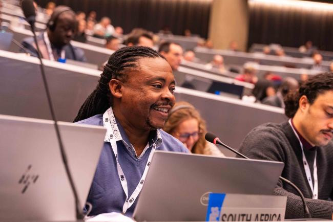 Mpho Tjiane, South Africa - CITES_SC78_5feb2025-photo
