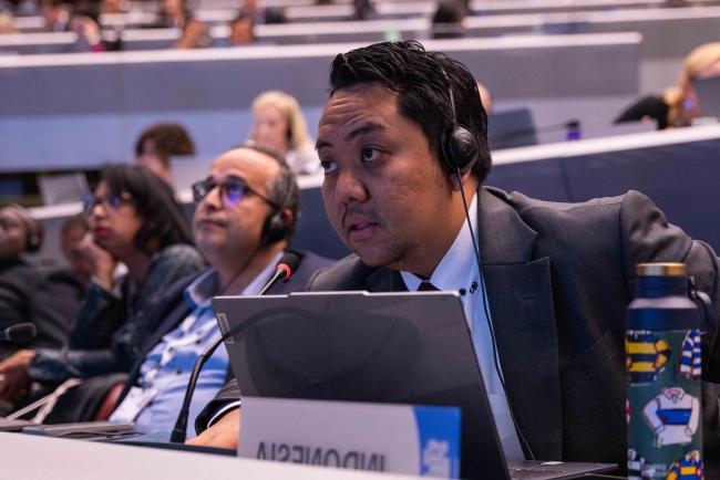 Muhamad Jaki Nurhasya, Indonesia - CITES_SC78_6feb2025-photo