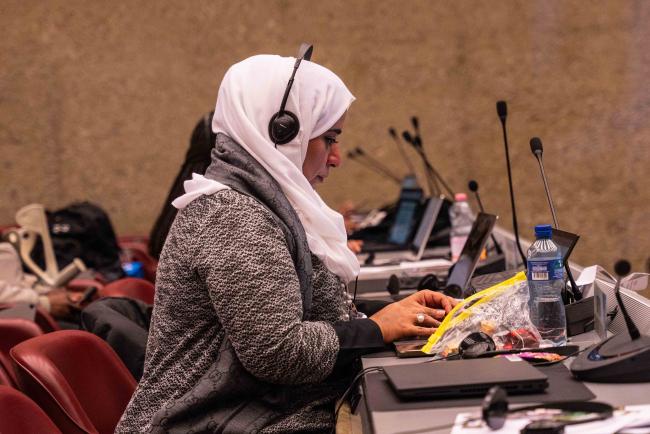 Muna Al Shamsi, United Arab Emirates - CITES_SC78_8feb2025-photo