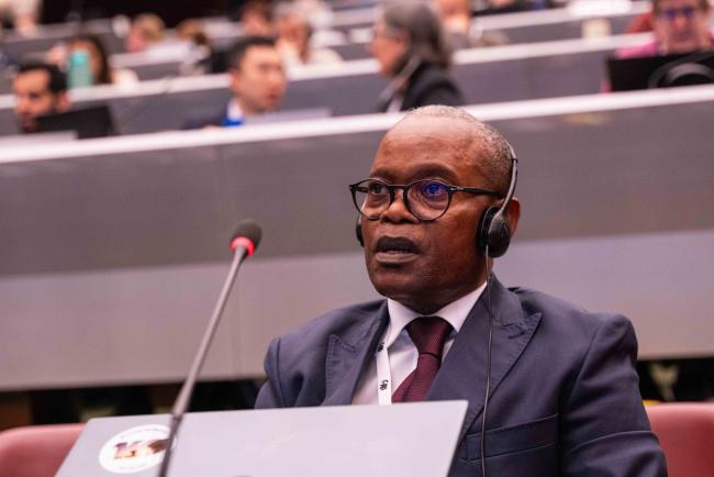 Pascal Mananga, Congo - CITES_SC78_7feb2025-photo