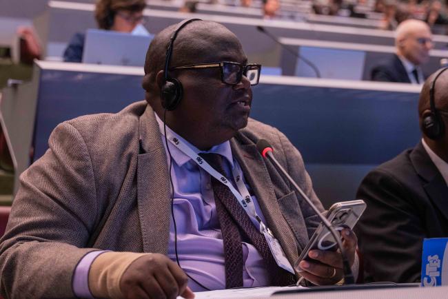 Patrick Omondi, Kenya - CITES_SC78_5feb2025-photo