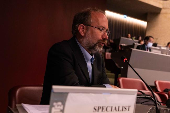 Peter Paul Van Dijk, Specialist on Zoological Nomenclature (Animals Committee) - CITES_SC78_8feb2025-photo