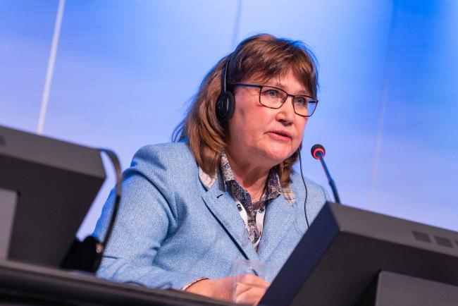 Pia Jonsson, Enforcement Support Officer, CITES Secretariat - CITES_SC78_6feb2025-photo