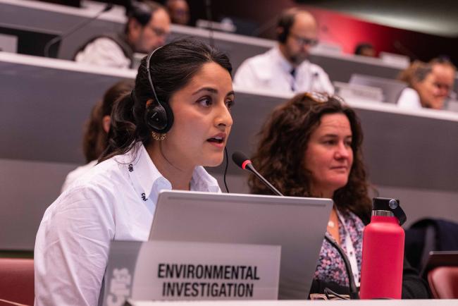 Rachel Mackenna, Environmental Investigation Agenday (UK) - CITES_SC78_5feb2025-photo