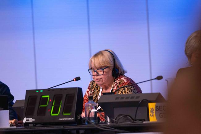 SC78 Chair Rosemarie Gnam, US - CITES_SC78_4feb2025-photo