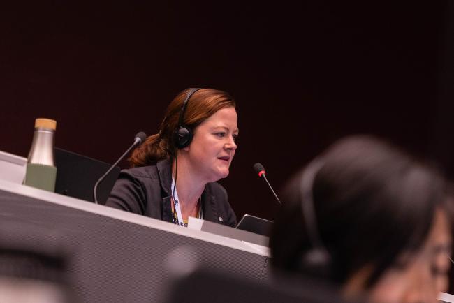 Sarah Foster, International Union for Conservation of Nature (IUCN) - CITES_SC78_6feb2025-photo