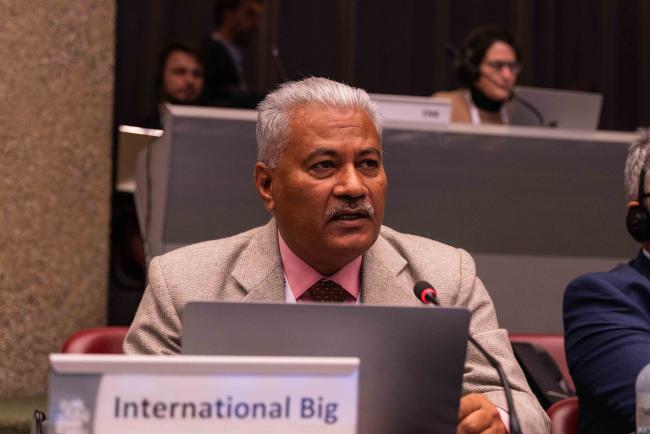 Satya Prakash Yadav, International Big Cats Initiative - CITES_SC78_7feb2025-photo