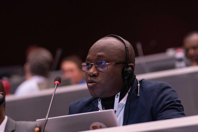 Sinagabe o. Ulysse Korogone, Benin - CITES_SC78_5feb2025-photo