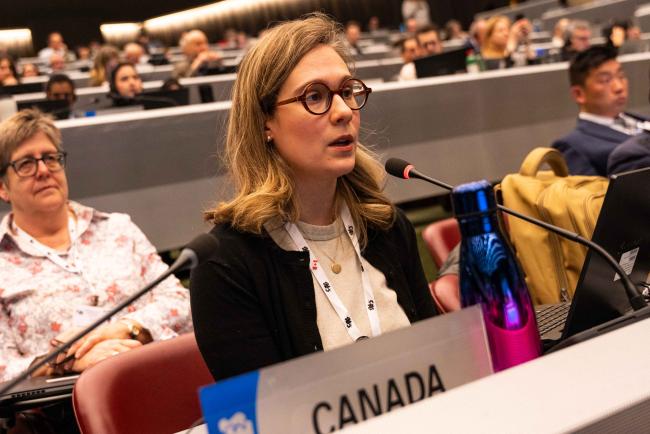Solemne Bouchard, Canada - CITES_SC78_3feb2025-photo