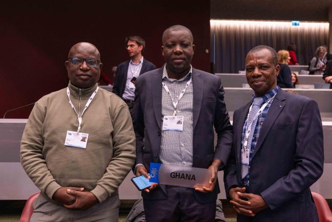The delegation from Ghana - CITES_SC78_5feb2025-photo