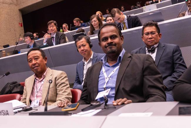 The delegation from Malaysia - CITES_SC78_5feb2025-photo