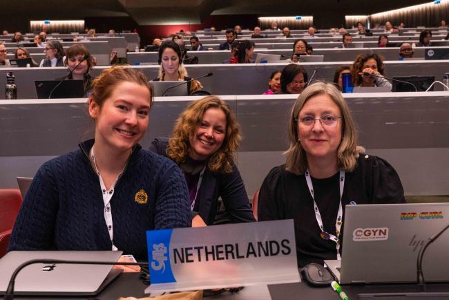 The delegation from the Netherlands - CITES_SC78_8feb2025-photo