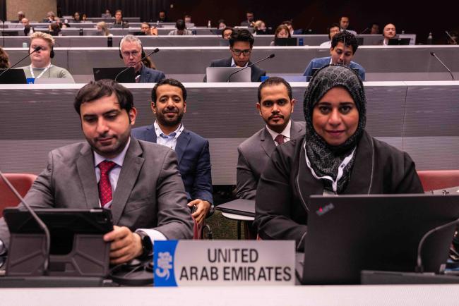 The delegation from the United Arab Emirates - CITES_SC78_5feb2025-photo