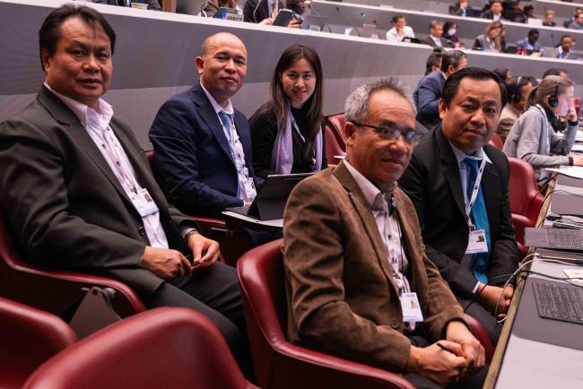 The delegation of Lao - CITES_SC78_5feb2025-photo