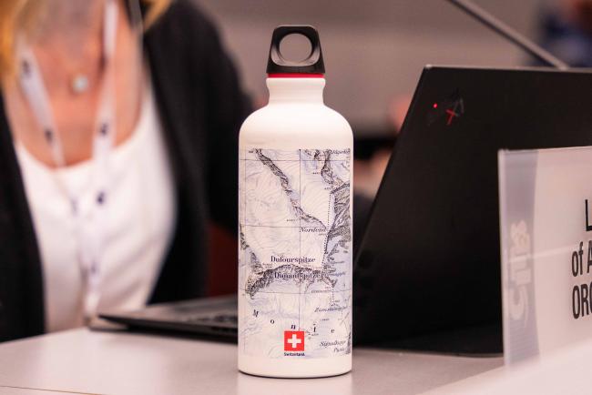 plenary bottle - CITES_SC78_8feb2025-photo