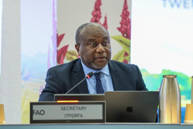ITPGRFA Secretary Kent Nnadozie