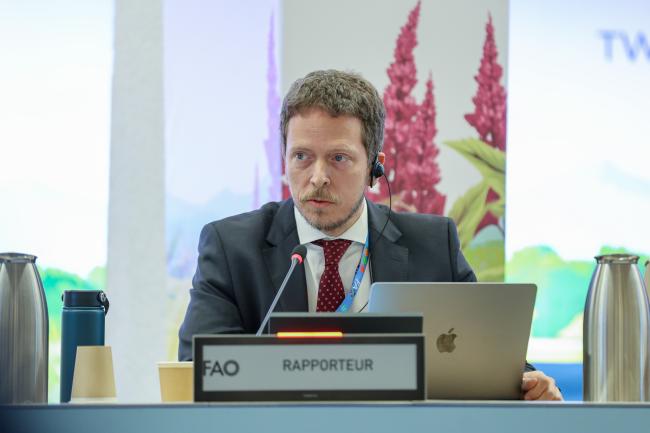 Meeting Rapporteur Fabio Ramos Ariston, Brazil