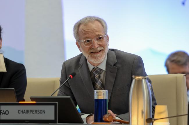 CGRFA 20 Chair Benoit Girard, Canada