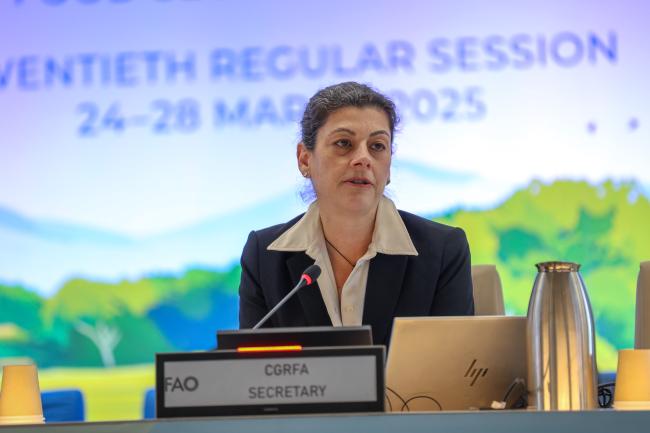 CGRFA Secretary Manoela Pessoa De Miranda