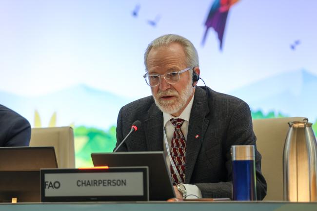CGRFA 20 Chair Benoît Girard, Canada