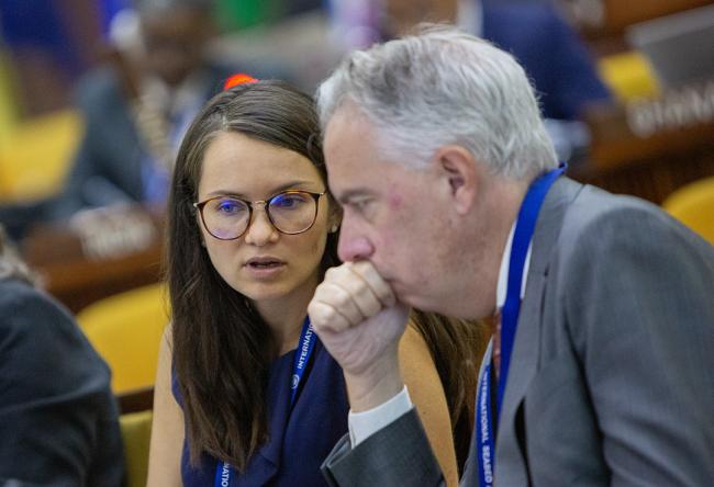 Delegates from Argentina in consultations - ISA30-1 -19March2025