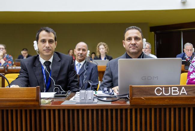 Delegates from Cuba - ISA30-1 -19March2025