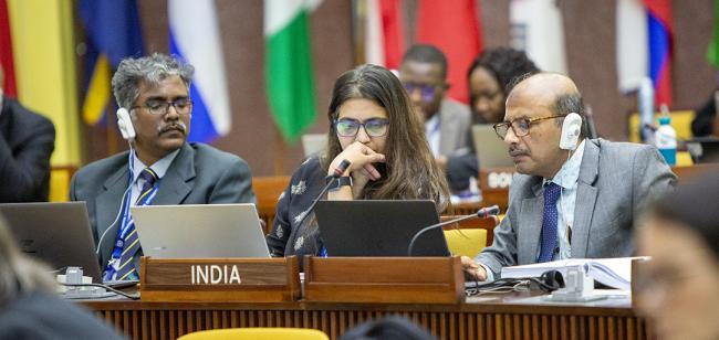 Delegates from India during consultations - ISA30-1 -24March2025