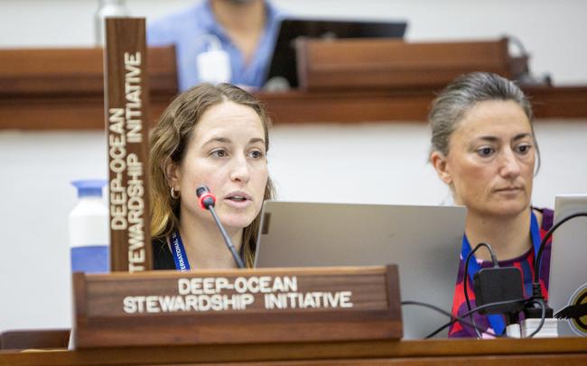 Samantha Robb, Deep Ocean Stewardship Initiative (DOSI) - ISA30-1 -27March2025