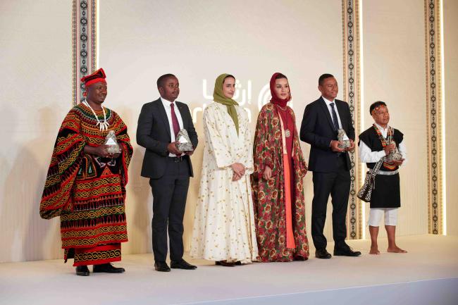 Presentation of the Earthna Prize awards 