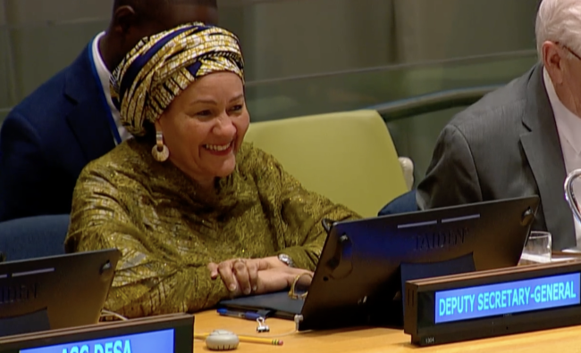 Amina Mohammed, United Nations Deputy Secretary-General - FFD4 - 29Apr2025