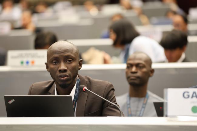 Lamin Jaiteh, the Gambia