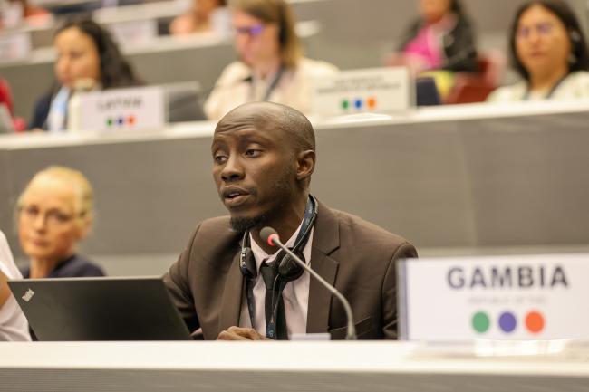 Lamin Jaiteh, the Gambia