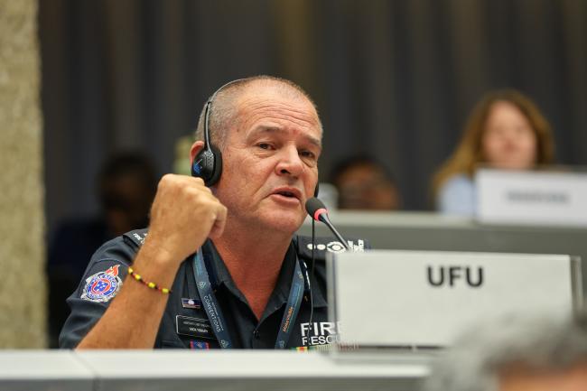 Mick Tisbury, United Firefighters Union of Australia
