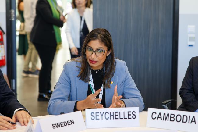 Devika Vidot, Minister of Investment, Entrepreneurship and Industry, Seychelles