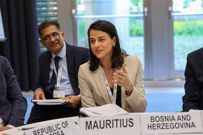 Joanna Bérenger, Junior Minister of Environment, Solid Waste Management, and Climate Change, Mauritius