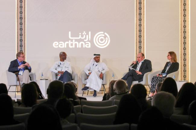 View of the panel during the closing plenary