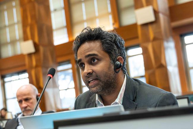 Nithin Ramakrishnan, Civl Society - ITPGRFA_OEWG13_1april2025-photo