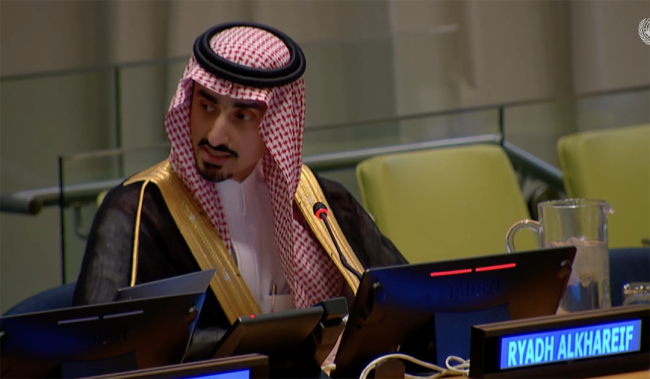 Ryadh Alkhareif, IMFC Deputy Chair, IMF - FFD4 - 29Apr2025