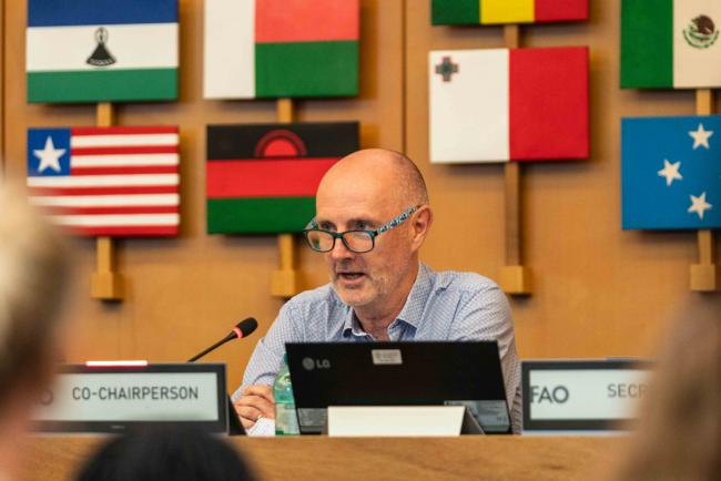 Working Group Co-Chair Michael Ryan - ITPGRFA_OEWG13_1april2025-photo