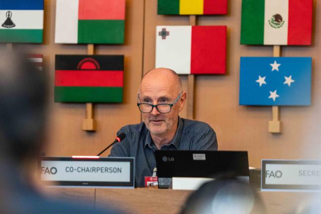 Working Group Co-Chair Michael Ryan - ITPGRFA_OEWG13_2april2025-photo