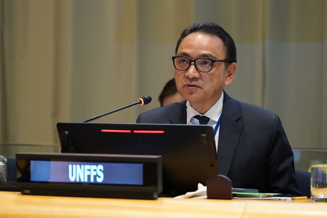 1 Minoru Takada, UN Forum on Forests Secretariat (UNFF) - UNFF20 - 8May2025