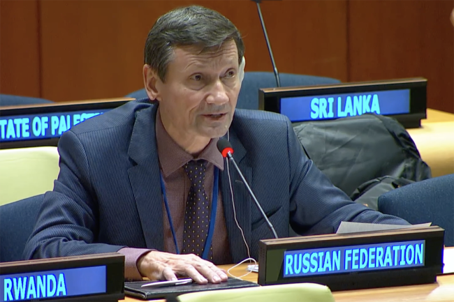 Alexander Panfilov, Russian Federation - UNFF20 - 7May2025