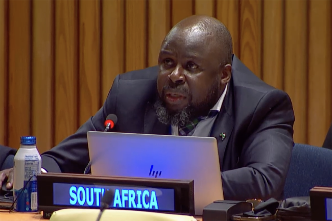Avhashoni Renny Madula, South Africa - UNFF20 - 7May2025
