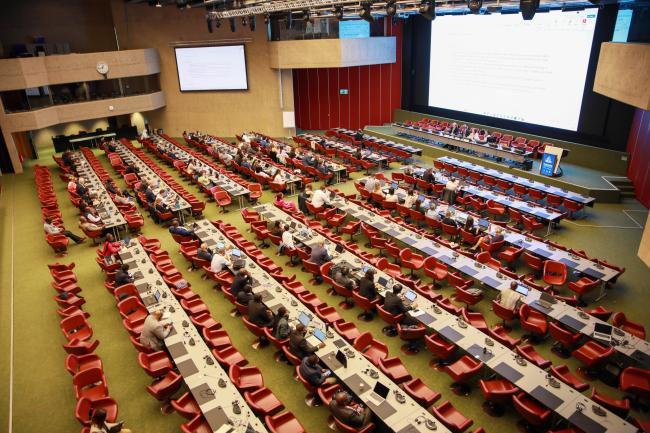 View of the room during a Contact Group on enhancing the effectiveness of the Rotterdam Convention